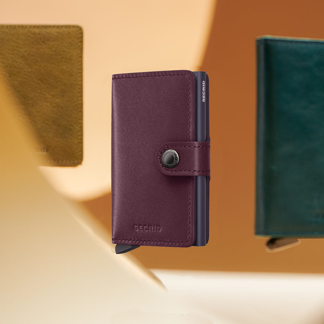 Secrid Miniwallet Original│art. M-CRANBERRY│vooraanzicht