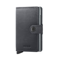 Secrid Miniwallet Original Grijs│Pasjeshouder en Portemonnee│art. M-GREY│voorkant met witte achtergrond
