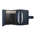 Secrid Miniwallet Original│art. M-NAVY-NAVY│geopend met contant geld