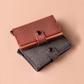 Secrid Miniwallet Sparkle│art. MSP-RED│pasjeshouder│met Silver versie samen liggend