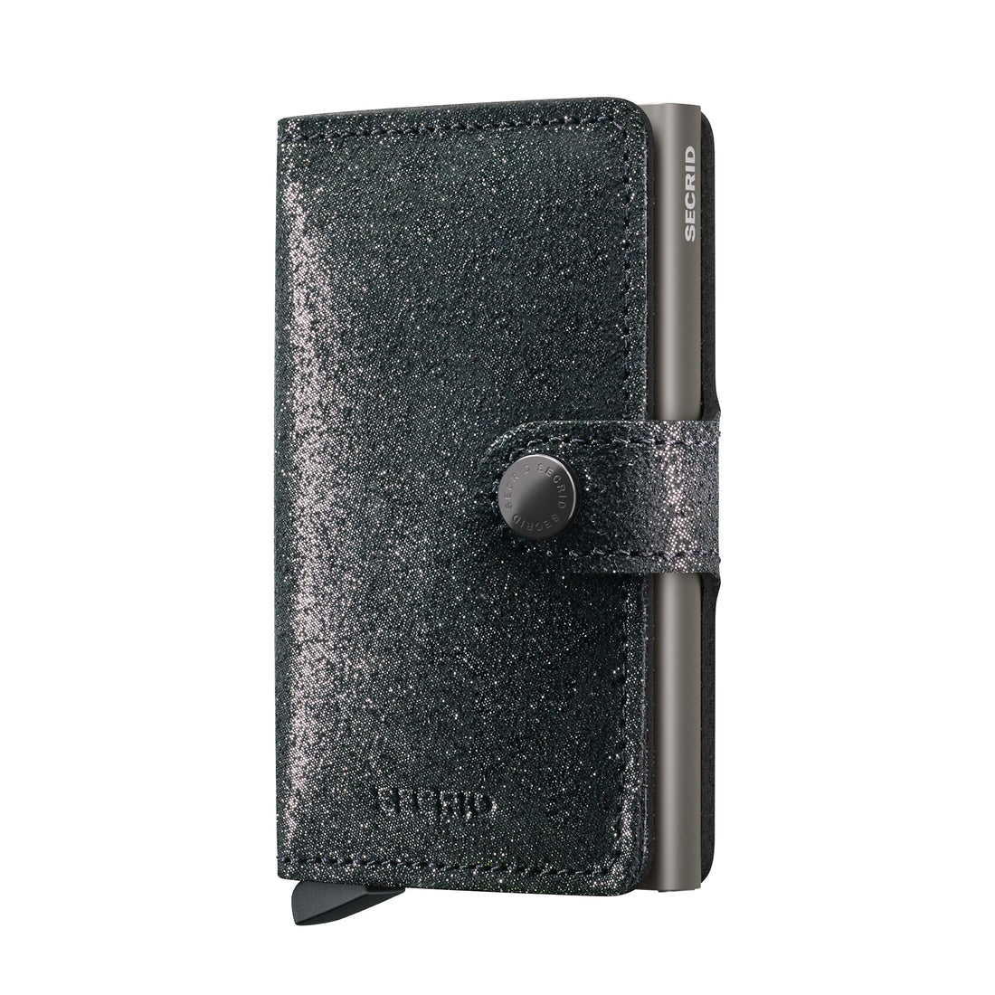 Secrid Miniwallet Stars│art. M-STARS BLACK│vooraanzicht schuin