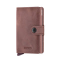 Secrid Miniwallet Vintage│art. MV-MAUVE│Pasjeshouder en Portemonnee│vooranzicht met witte achtergrond