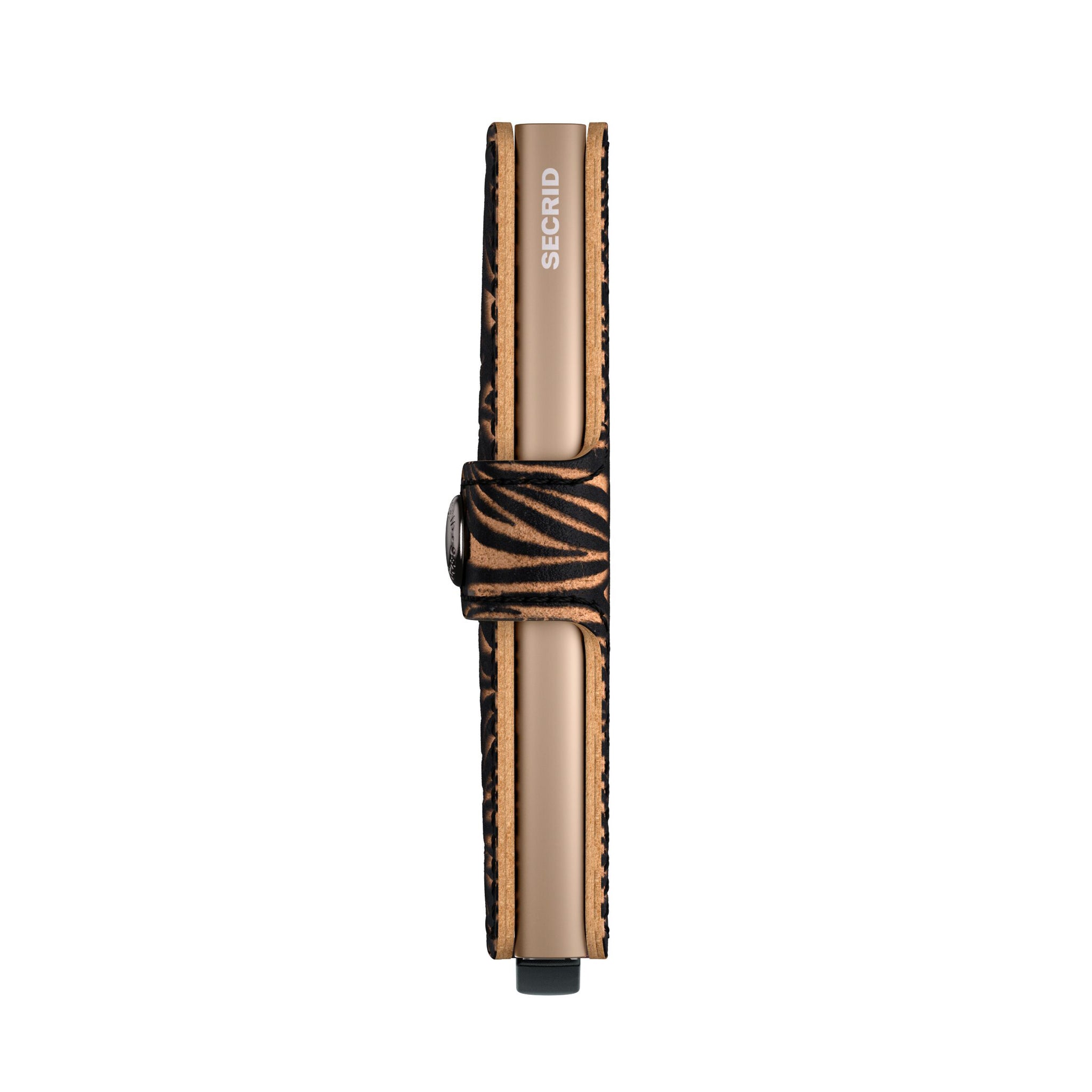 Secrid Miniwallet Zebra│art. MZE-BEIGE│zijkant 