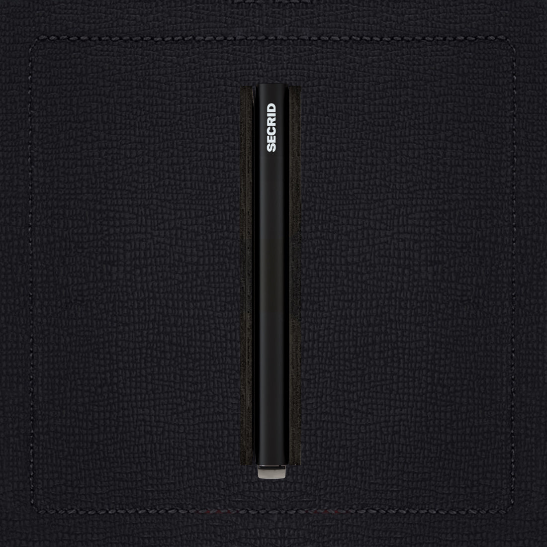 Secrid Slimwallet Crisple│art. SC-BLACK│Pasjeshouder│voorkant met witte achtergrond