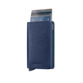 Secrid Slimwallet Crisple│art. SC-NAVY│Pasjeshouder│vooraanzicht met uitgeschoven pasjes