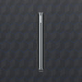 Secrid Slimwallet Optical│art. SOP-BLACK-TITANIUM│Pasjeshouder│zijkant met leersoort op achtergrond