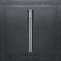 Secrid Slimwallet Original│art. SO-GREY│Pasjeshouder│zijkant met leersoort op achtergrond