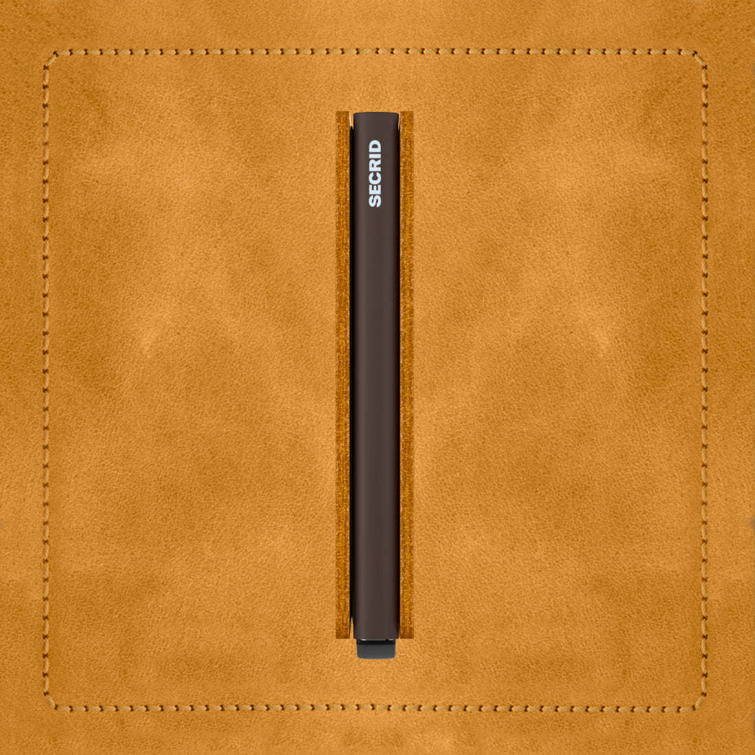 Secrid Slimwallet Vintage│art. SV-OCHRE│Pasjeshouder│voorkant met witte achtergrond