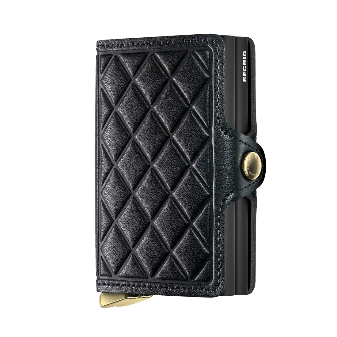 Secrid Twinwallet Emboss Diamond│art. TED-BLACK│vooraanzicht