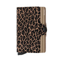 Secrid Twinwallet Leo│art. TLE-BEIGE│pasjeshouder│vooraanzicht met witte achtergrond