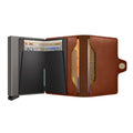 Secrid Twinwallet Texano│art. TTE-SADDLE│geopend met contant geld