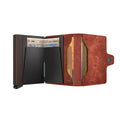 Secrid Twinwallet Vintage│Pasjeshouder│art. TV-ORANGE│geopend met contant geld