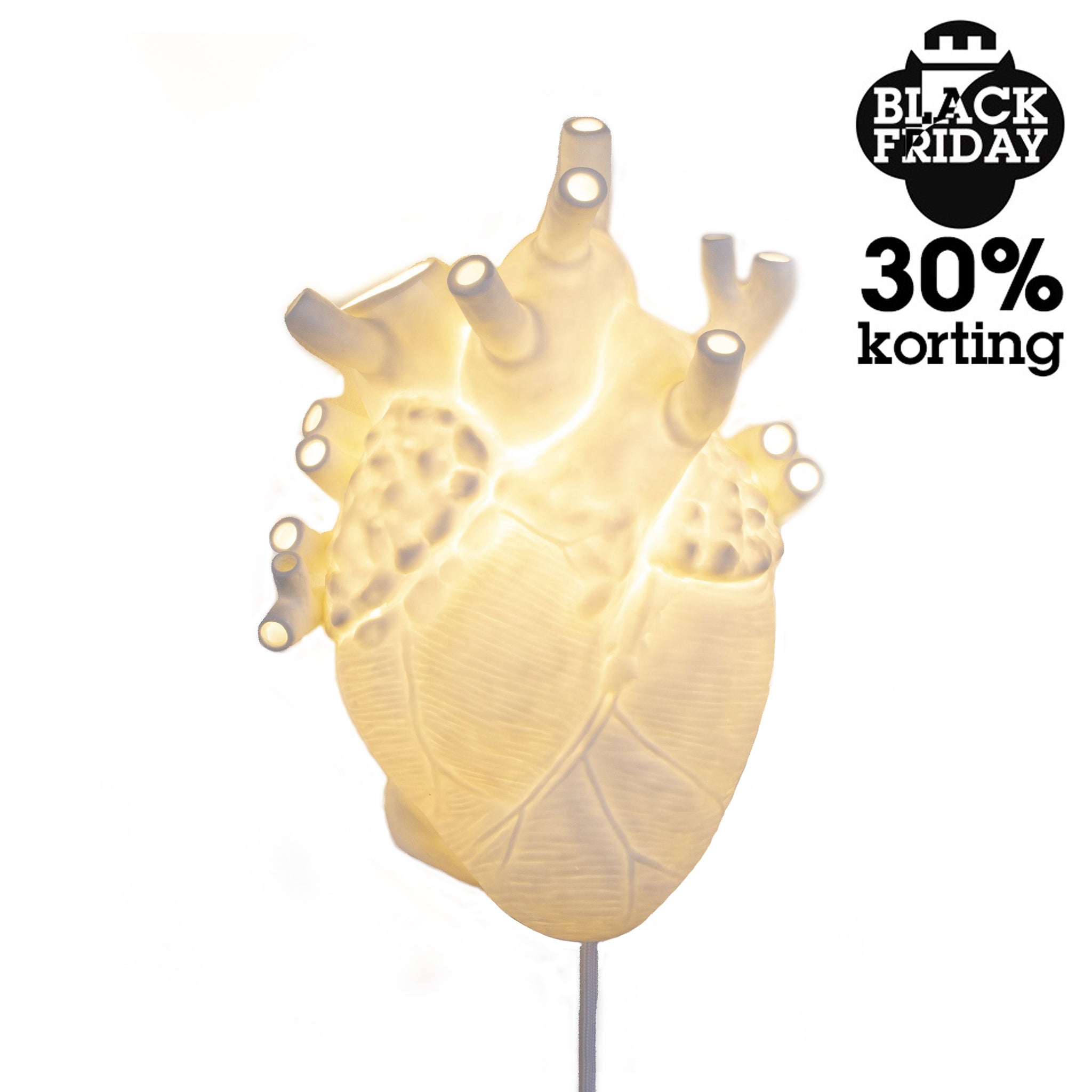 Seletti Heart Lamp│art. 09925│Black Friday 30% Korting