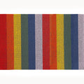 Chilewich Shag Deurmat 46x71 Pride Rainbow│art. 200872-001│bovenaanzicht met verticale streep