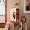 Sleutelkastje Specht Wildlife Garden│art. WG5121│aan wand met steutels in kastje
