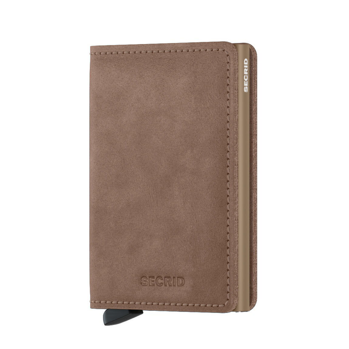 Secrid Slimwallet Vintage│art. SV-TAUPE│pasjeshouder│vooraanzicht met witte achtergrond