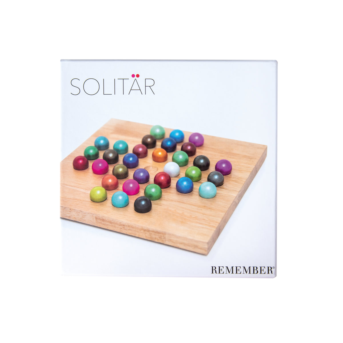 Remember Solitaire Houten Bordspel | art. SOL1 | de verpakking