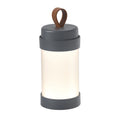 Alva Oplaadbare Tafellamp Antraciet│Buitenverlichting│Sompex│art. 78442│Voorkant met licht aan en witte achtergrond