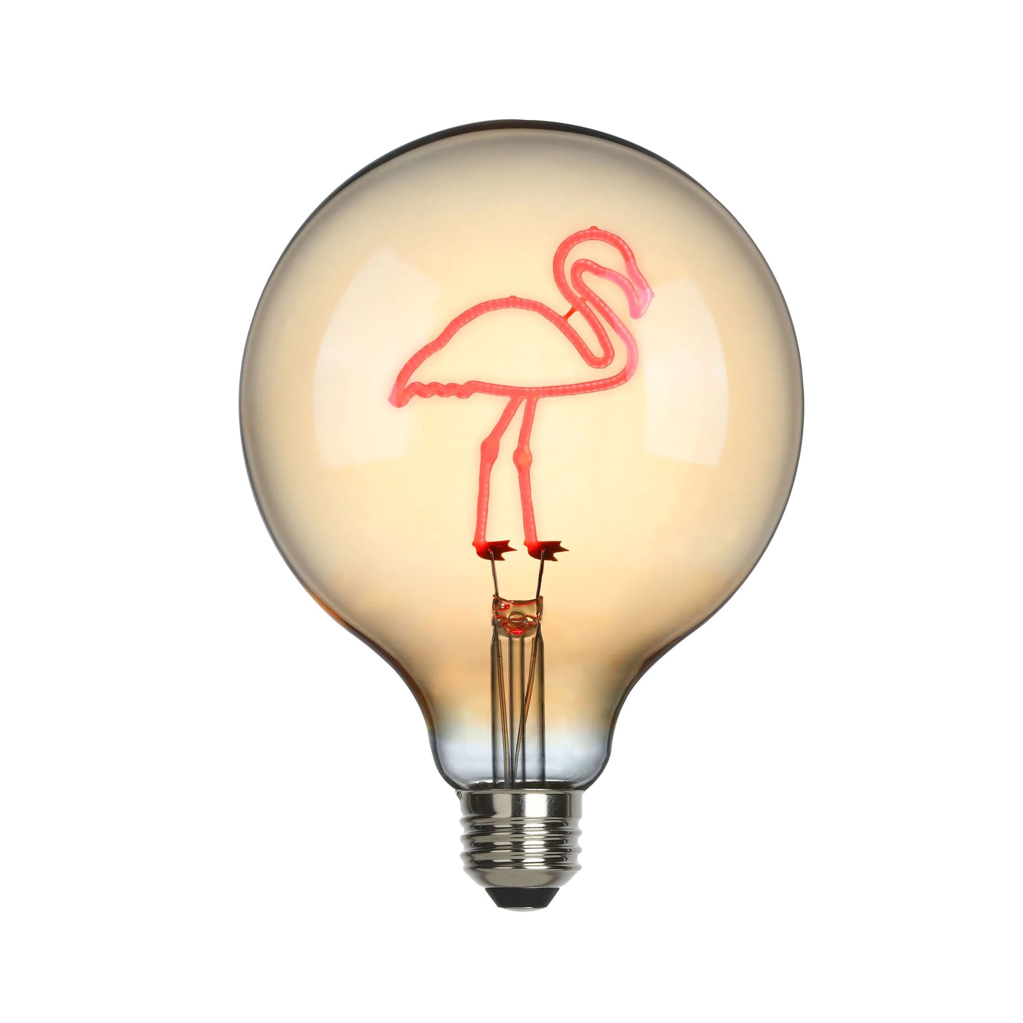 Sompex LED-Filament Lamp Large Flamingo│art. 625130│voorkant zonder armatuur en licht uit