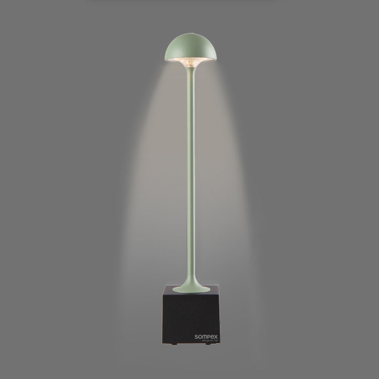Sompex Flora Oplaadbare Tafellamp Oliv│Buitenverlichting│art. 78463│voorkant met witte achtergrond