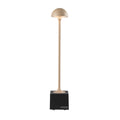 Sompex Flora Oplaadbare Tafellamp Beige│Buitenverlichting│art. 78464│voorkant met witte achtergrond