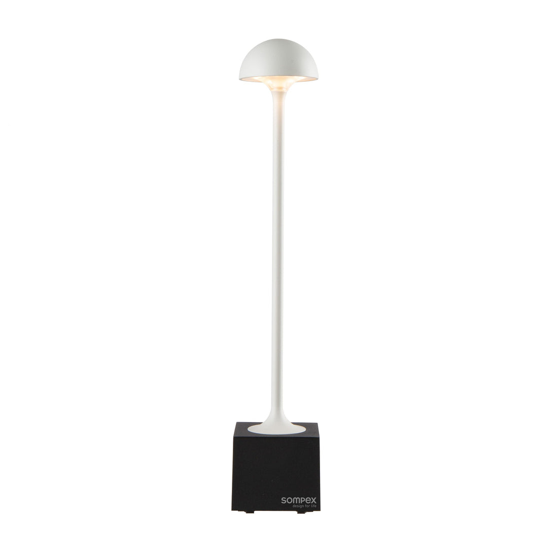 Flora Oplaadbare Tafellamp Wit│Buitenverlichting│art. 78460│voorkant met witte achtergrond