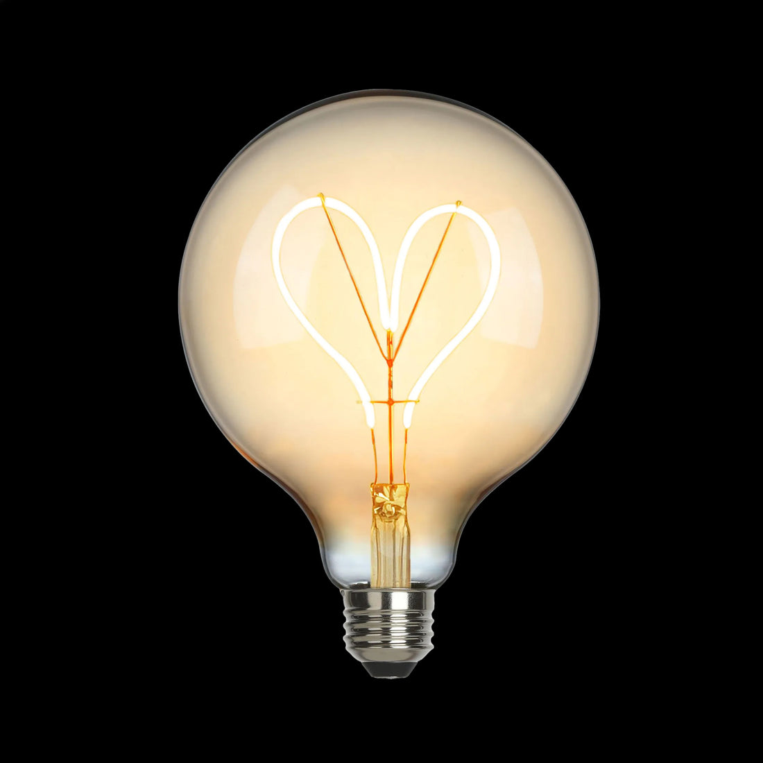 Sompex LED-Filament lamp Large Hart│art. 625135│voorkant zonder armatuur en witte achtergrond