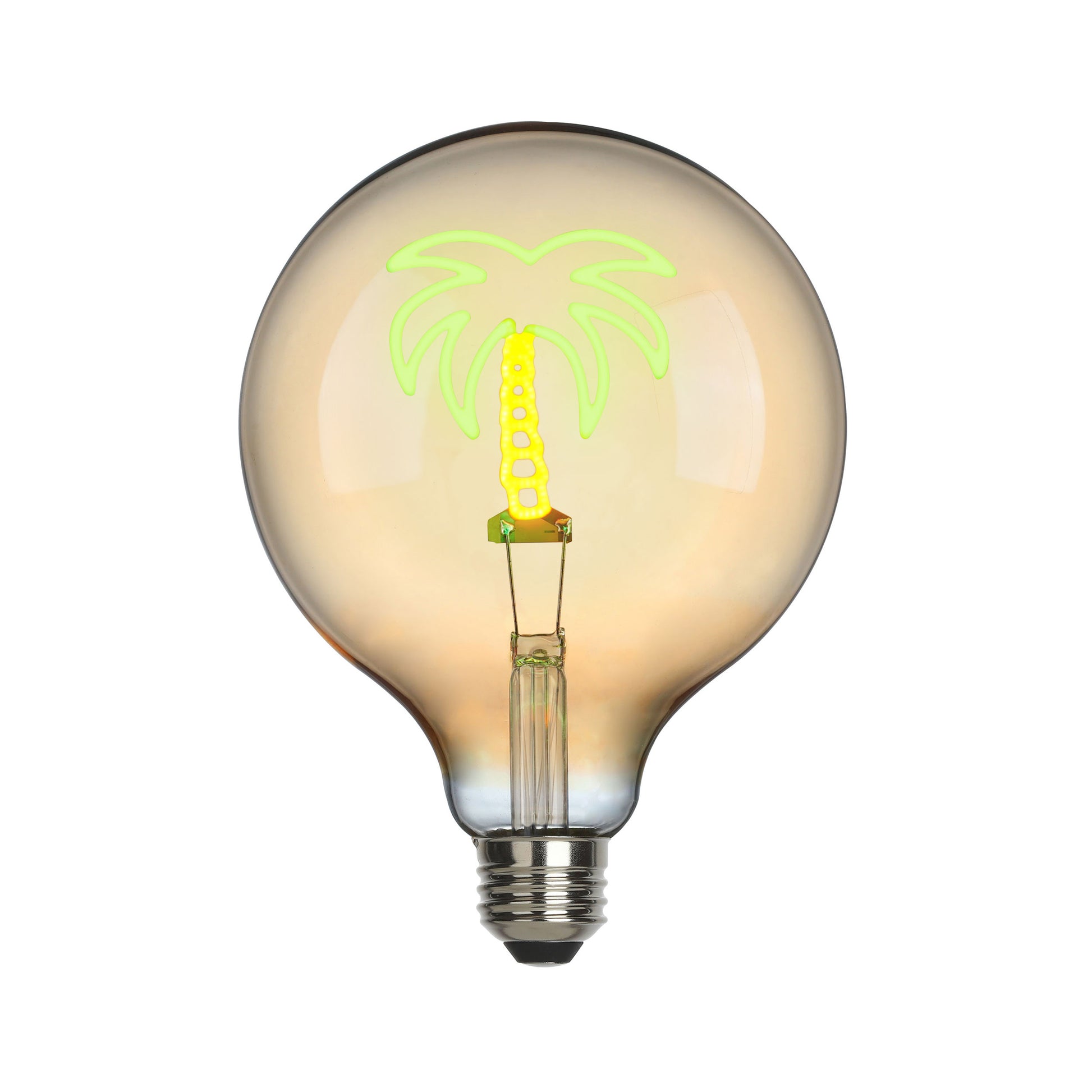 Sompex LED-Filament Large Palmboom│art. 625139│vooraanzicht met licht aan