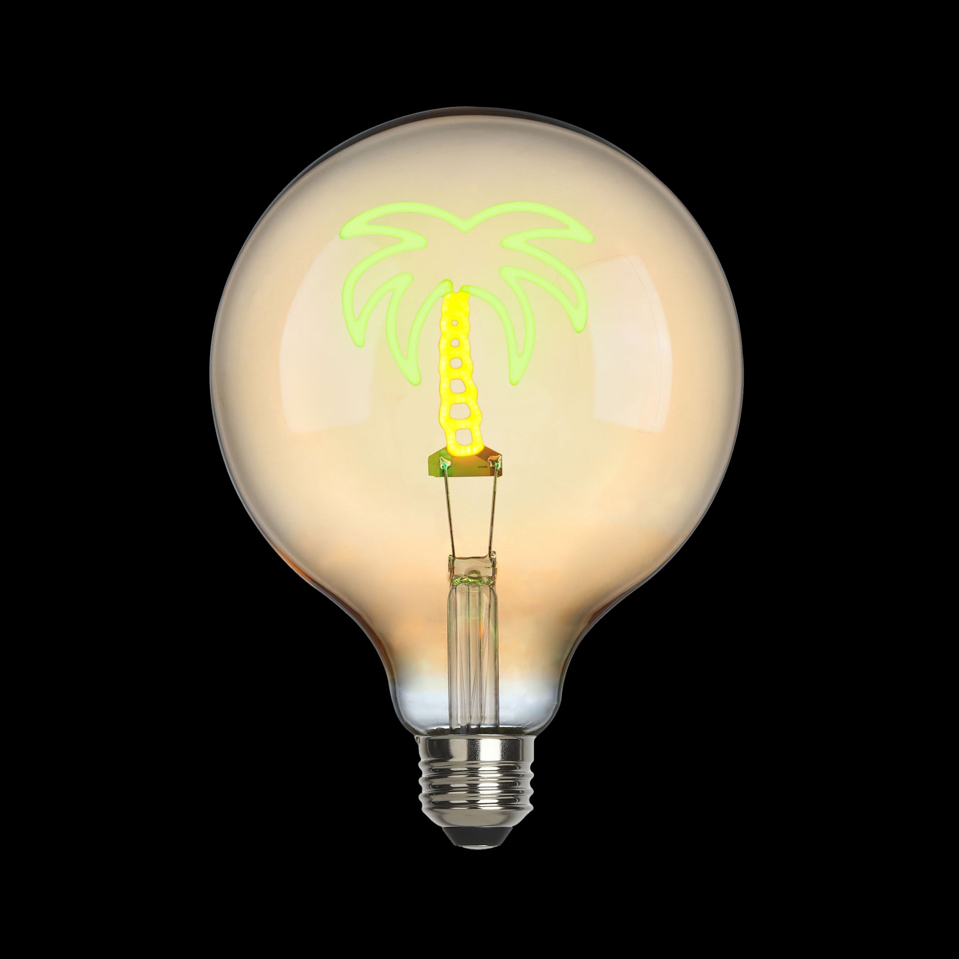 Sompex LED-Filament Large Palmboom│art. 625139│vooraanzicht met zwarte achtergrond