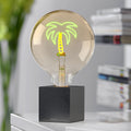 Sompex LED-Filament Large Palmboom│art. 625139│op bureau met verlichting aan