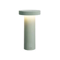 Sompex Volume Oplaadbare Tafellamp Oliv│art. 78534│vooraanzicht met witte achtergrond