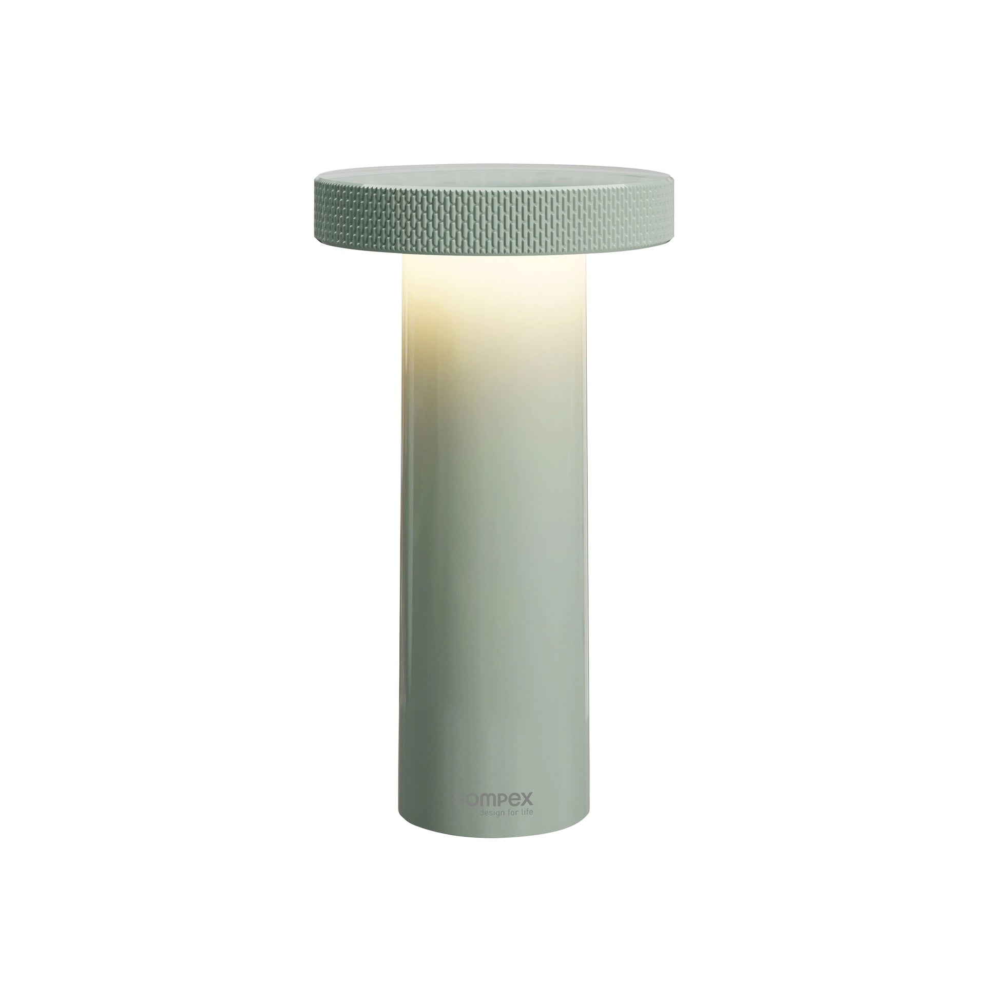 Sompex Volume Oplaadbare Tafellamp Oliv│art. 78534│vooraanzicht met witte achtergrond