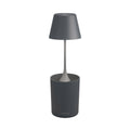 Sompex Peeky Oplaadbare Tafellamp & Groeilamp voor Planten Antraciet│art. 72721│vooraanzicht met witte achtergrond