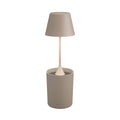 Sompex Peeky Oplaadbare Tafellamp & Groeilamp voor Planten Sand│art. 72723│vooraanzicht 