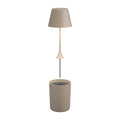 Sompex Peeky Oplaadbare Tafellamp & Groeilamp voor Planten Sand│art. 72723│lamp los boven oplader