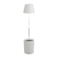Sompex Peeky Oplaadbare Tafellamp & Groeilamp Wit│art. 72720│met spike boven oplader