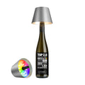 Sompex Top 2.0 Graphite Metallic│vooraanzicht met witte achtergrond