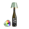 Sompex Top 2.0 Groen Metallic│art. 72542│vooraanzicht met witte achtergrond