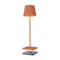 Sompex Troll 2.0 Oranje│Oplaadbare Tafellamp│Buitenverlichting│art. 78176│met draadloze oplader