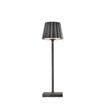 Sompex Troll Nano Antraciet│Oplaadbare Tafellamp│Buitenlamp│art. 78580│Voorkant met witte achtergrond