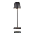 Sompex Troll Nano Antraciet│Oplaadbare Tafellamp│Buitenlamp│art. 78580│met draadloze oplader