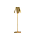 Sompex Troll Nano Goud│Oplaadbare Tafellamp│Buitenverlichting│art. 78587│voorkant met witte achtergrond