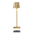 Sompex Troll Nano Goud│Oplaadbare Tafellamp│Buitenverlichting│art. 78587│met oplaadstation
