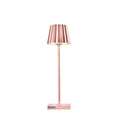 Sompex Troll Nano Roségoud│Oplaadbare Tafellamp│Buitenverlichting│art. 78589│voorkant met witte achtergrond