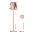 Sompex Troll Nano Roségoud│Oplaadbare Tafellamp│Buitenverlichting│art. 78589│verschil in hoogte met 2.0 versie