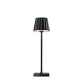 Sompex Troll Nano Zwart│Oplaadbare Tafellamp│Buitenverlichting│art. 78571│voorkant met witte achtergrond