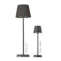 Sompex Troll Nano Zwart│Oplaadbare Tafellamp│Buitenverlichting│art. 78571│verschil hoogte met 2.0 versie