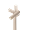  Detail van lamphoofd Sompex Tubo Oplaadbare Vloerlamp Dubbel Sand 