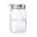Sonnenglas Classic Gen6│Licht in een Glazen Pot│oplaadbare lantaarn op zonne-energie│voorkant met witte achtergrond