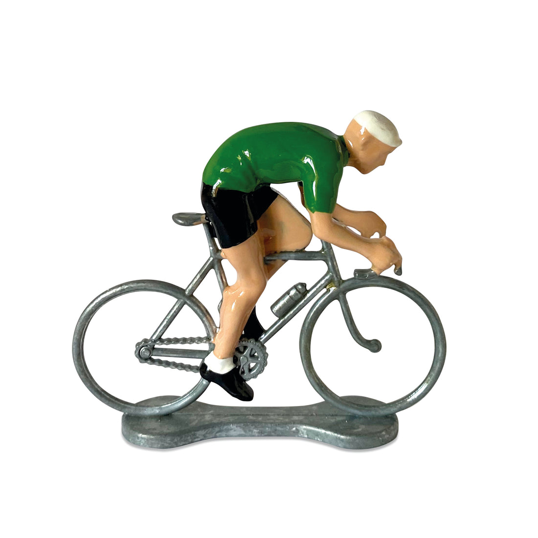Miniatuur Wielrenner Sprinter Groene Trui│art. 303346│zijaanzicht